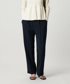 BEAUTY&YOUTH UNITED ARROWS / ビューティー&ユース ユナイテッドアローズ スラックス・ドレスパンツ | 【WEB限定 Wardrobe DAILY MINIMAL】ダブルクロス テーパードパンツ ウォッシャブル