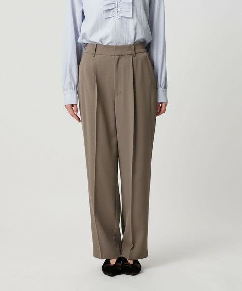 BEAUTY&YOUTH UNITED ARROWS / ビューティー&ユース ユナイテッドアローズ スラックス・ドレスパンツ | 【WEB限定 Wardrobe DAILY MINIMAL】ダブルクロス テーパードパンツ ウォッシャブル | 詳細11
