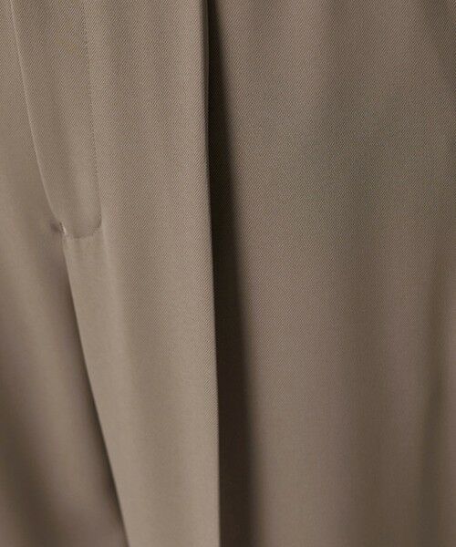 BEAUTY&YOUTH UNITED ARROWS / ビューティー&ユース ユナイテッドアローズ スラックス・ドレスパンツ | 【WEB限定 Wardrobe DAILY MINIMAL】ダブルクロス テーパードパンツ ウォッシャブル | 詳細18