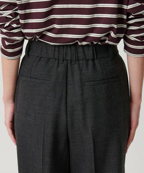 BEAUTY&YOUTH UNITED ARROWS / ビューティー&ユース ユナイテッドアローズ スラックス・ドレスパンツ | 【WEB限定 Wardrobe DAILY MINIMAL】ウールライクメランジ ワイドパンツ ウォッシャブル | 詳細21