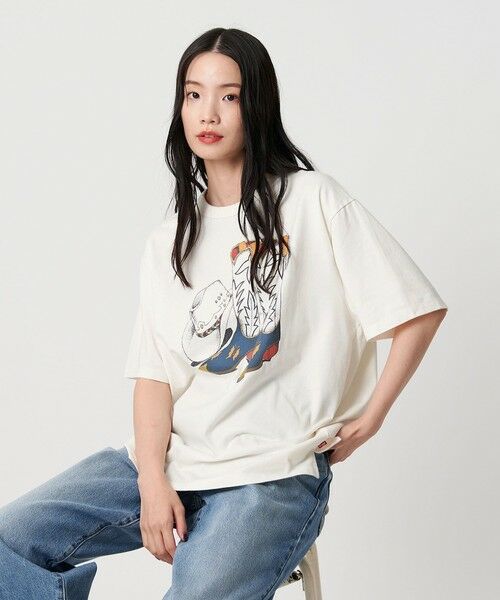 BEAUTY&YOUTH UNITED ARROWS / ビューティー&ユース ユナイテッドアローズ Tシャツ | 【国内EXCLUSIVE】＜Levi's＞COWBOY Tシャツ | 詳細1