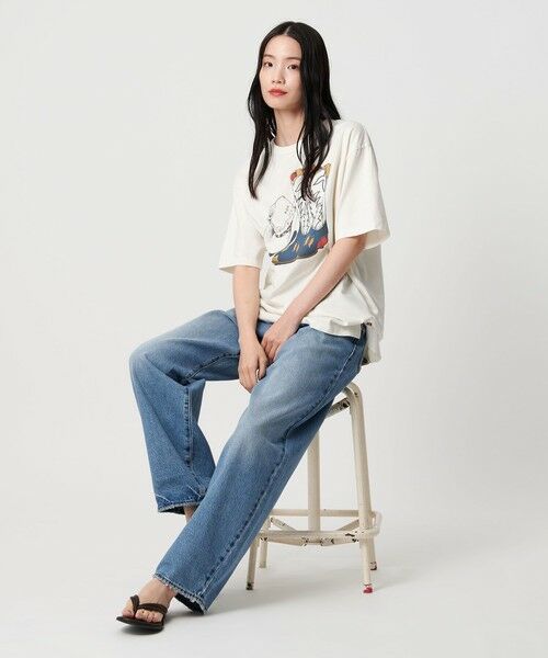 BEAUTY&YOUTH UNITED ARROWS / ビューティー&ユース ユナイテッドアローズ Tシャツ | 【国内EXCLUSIVE】＜Levi's＞COWBOY Tシャツ | 詳細3