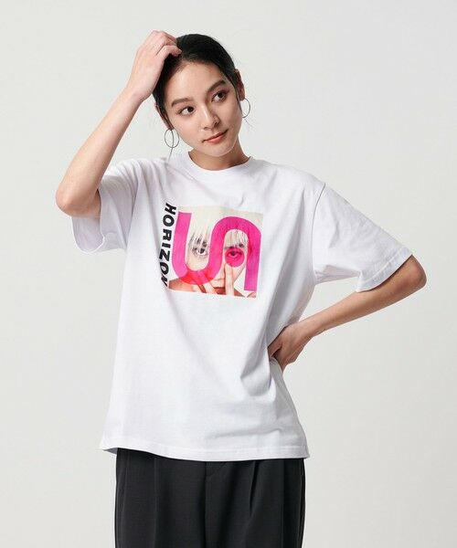 BEAUTY&YOUTH UNITED ARROWS / ビューティー&ユース ユナイテッドアローズ Tシャツ | 【別注】＜UA×BEAUTY＆YOUTH＞HORIZON Tシャツ | 詳細1