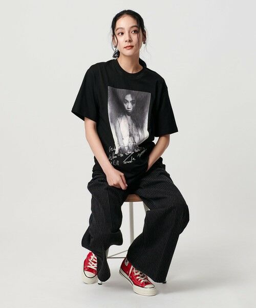 BEAUTY&YOUTH UNITED ARROWS / ビューティー&ユース ユナイテッドアローズ Tシャツ | 【別注】＜UA×BEAUTY＆YOUTH＞1995 フォトプリントTシャツ | 詳細9