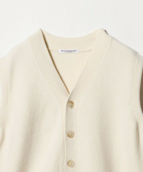 セール】 ウールカシミヤブレンド アクア ニットベスト （ベスト