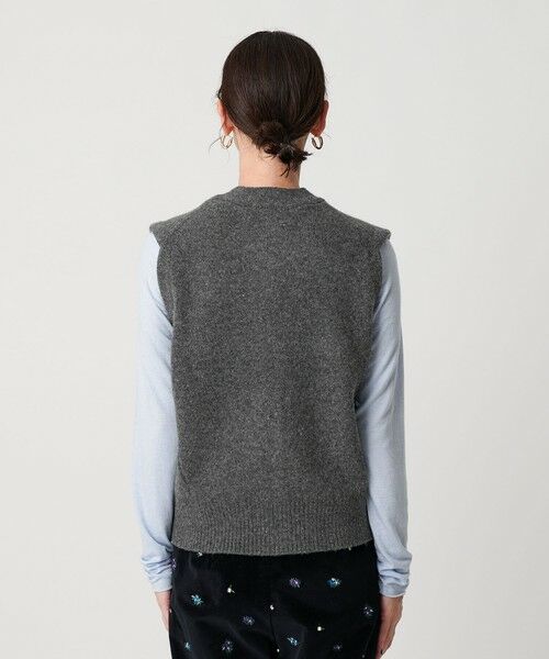 BEAUTY&YOUTH UNITED ARROWS / ビューティー&ユース ユナイテッドアローズ ベスト | ウールカシミヤブレンド アクア ニットベスト | 詳細17