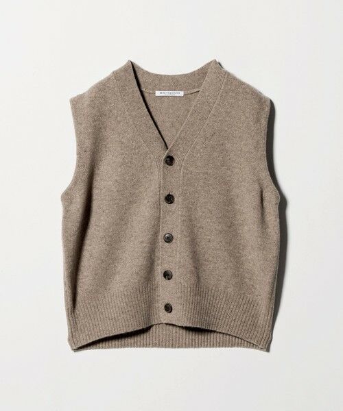 ウールカシミヤブレンド アクア ニットベスト （ベスト