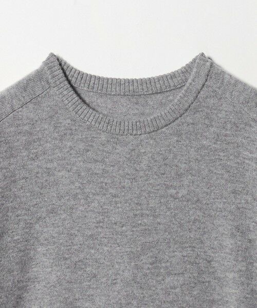 BEAUTY&YOUTH UNITED ARROWS / ビューティー&ユース ユナイテッドアローズ ニット・セーター | カシミヤ クルーネック ショートスリーブニット | 詳細10