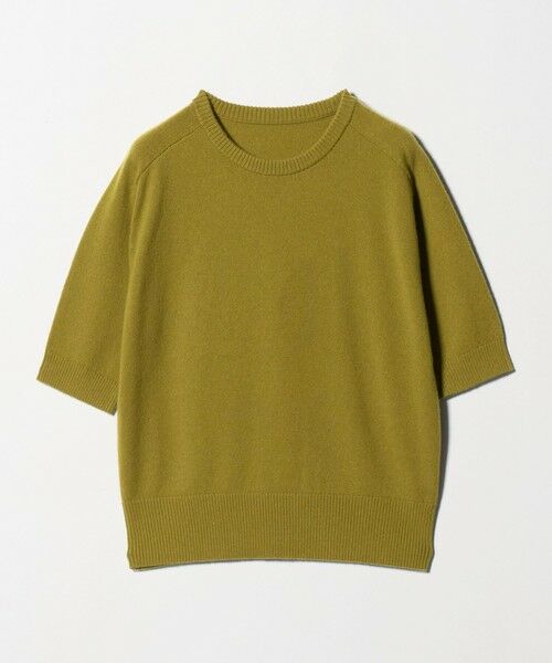 BEAUTY&YOUTH UNITED ARROWS / ビューティー&ユース ユナイテッドアローズ ニット・セーター | カシミヤ クルーネック ショートスリーブニット | 詳細17