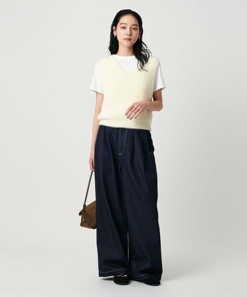 BEAUTY&YOUTH UNITED ARROWS / ビューティー&ユース ユナイテッドアローズ ベスト | シャギーVネック ニットベスト | 詳細3