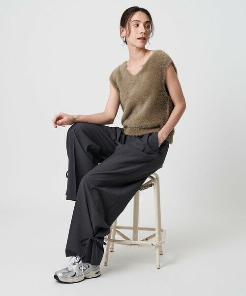 BEAUTY&YOUTH UNITED ARROWS / ビューティー&ユース ユナイテッドアローズ ベスト | シャギーVネック ニットベスト | 詳細15