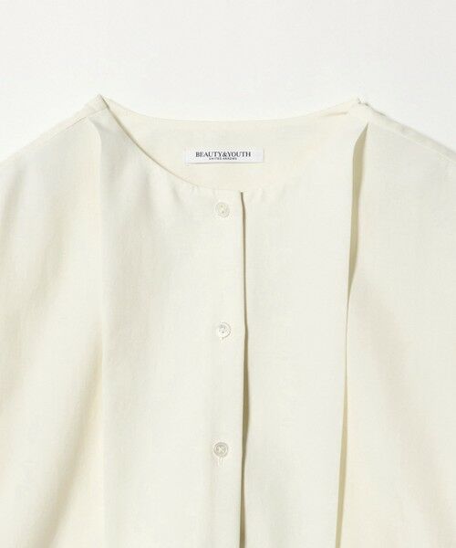 BEAUTY&YOUTH UNITED ARROWS / ビューティー&ユース ユナイテッドアローズ チュニック | セルロース ビブヨークブラウス | 詳細6