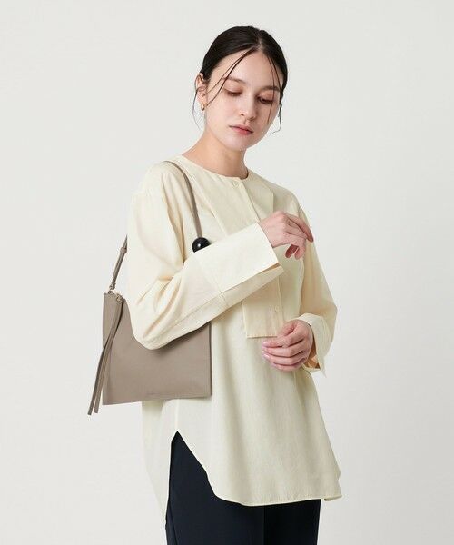 BEAUTY&YOUTH UNITED ARROWS / ビューティー&ユース ユナイテッドアローズ チュニック | セルロース ビブヨークブラウス | 詳細1