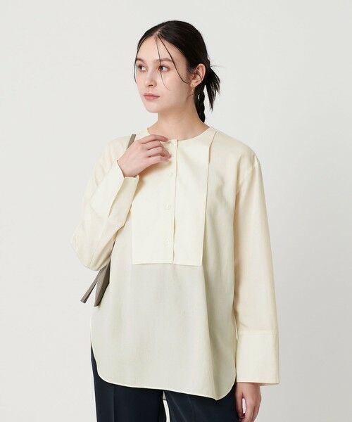 BEAUTY&YOUTH UNITED ARROWS / ビューティー&ユース ユナイテッドアローズ チュニック | セルロース ビブヨークブラウス | 詳細2