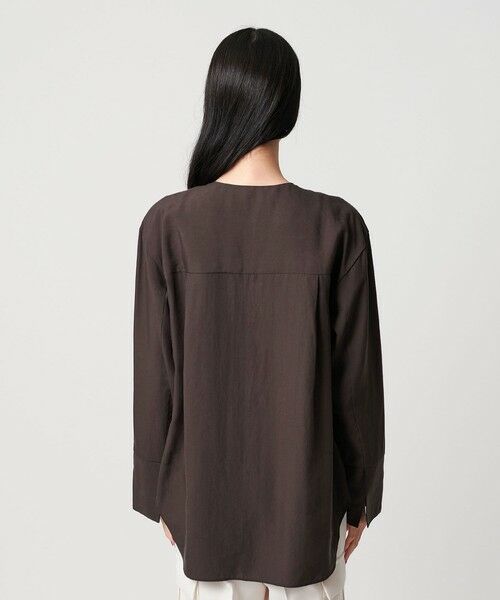 BEAUTY&YOUTH UNITED ARROWS / ビューティー&ユース ユナイテッドアローズ チュニック | セルロース ビブヨークブラウス | 詳細13