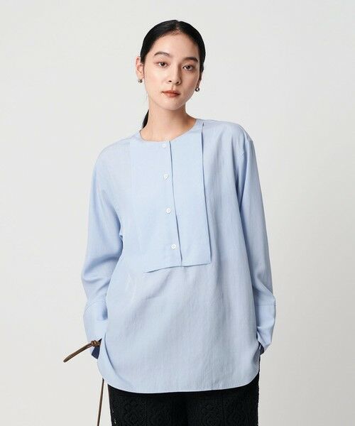 BEAUTY&YOUTH UNITED ARROWS / ビューティー&ユース ユナイテッドアローズ チュニック | セルロース ビブヨークブラウス | 詳細18