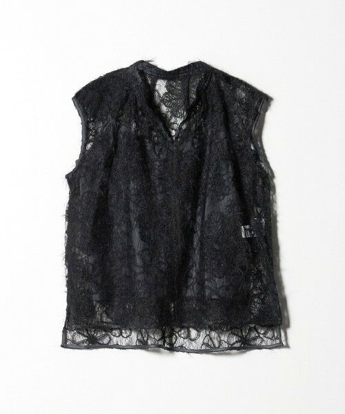 BEAUTY&YOUTH UNITED ARROWS / ビューティー&ユース ユナイテッドアローズ シャツ・ブラウス | 【WEB限定】エンブロイダリー チュールノースリーブブラウス | 詳細14