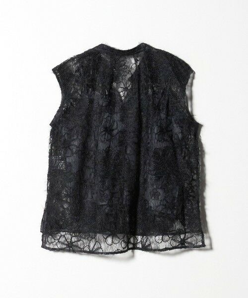 BEAUTY&YOUTH UNITED ARROWS / ビューティー&ユース ユナイテッドアローズ シャツ・ブラウス | 【WEB限定】エンブロイダリー チュールノースリーブブラウス | 詳細15