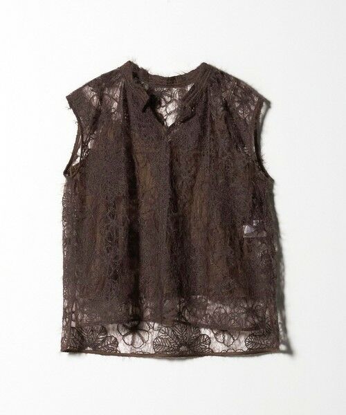 BEAUTY&YOUTH UNITED ARROWS / ビューティー&ユース ユナイテッドアローズ シャツ・ブラウス | 【WEB限定】エンブロイダリー チュールノースリーブブラウス | 詳細19