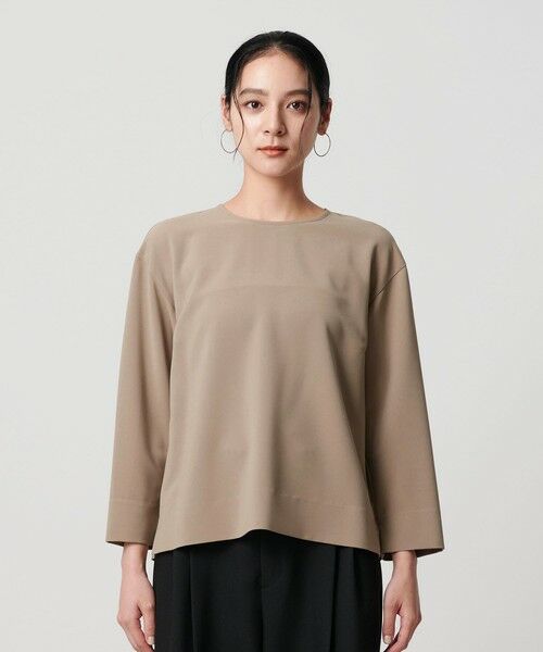 BEAUTY&YOUTH UNITED ARROWS / ビューティー&ユース ユナイテッドアローズ シャツ・ブラウス | 【WEB限定 Wardrobe DAILY MINIMAL】クルーネックブラウス ウォッシャブル | 詳細9