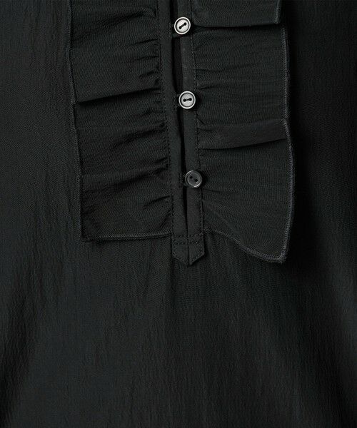 BEAUTY&YOUTH UNITED ARROWS / ビューティー&ユース ユナイテッドアローズ シャツ・ブラウス | 【WEB限定 Wardrobe DAILY MINIMAL】フリル Vネックブラウス ウォッシャブル | 詳細10