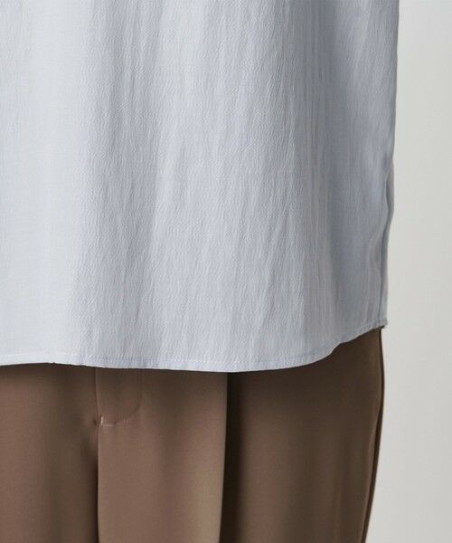 BEAUTY&YOUTH UNITED ARROWS / ビューティー&ユース ユナイテッドアローズ シャツ・ブラウス | 【WEB限定 Wardrobe DAILY MINIMAL】フリル Vネックブラウス ウォッシャブル | 詳細21