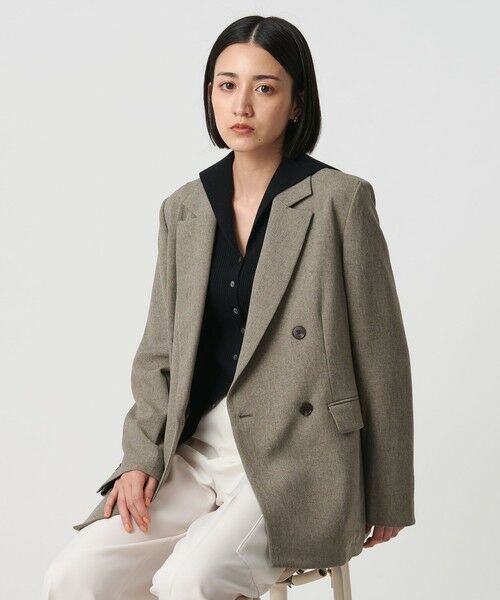 Sartoria Ring ユナイテッドアローズ ダブル ジャケット 紺ブレ サージ 4ボタン ダブルブレスト ブレザーS―MODEL/テーラード