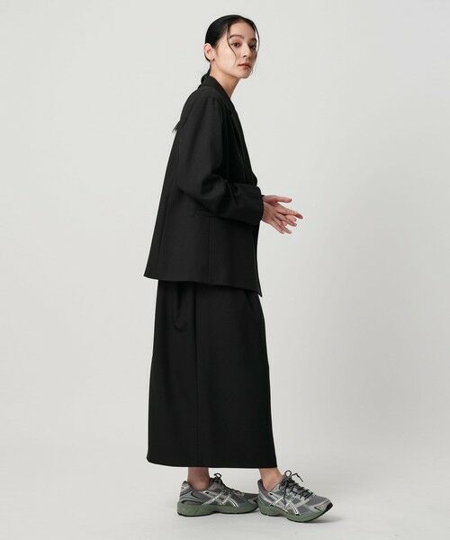 BEAUTY&YOUTH UNITED ARROWS / ビューティー&ユース ユナイテッドアローズ テーラードジャケット | 【WEB限定 Wardrobe DAILY MINIMAL】ウールライク メランジダブルジャケット ウォッシャブル | 詳細4