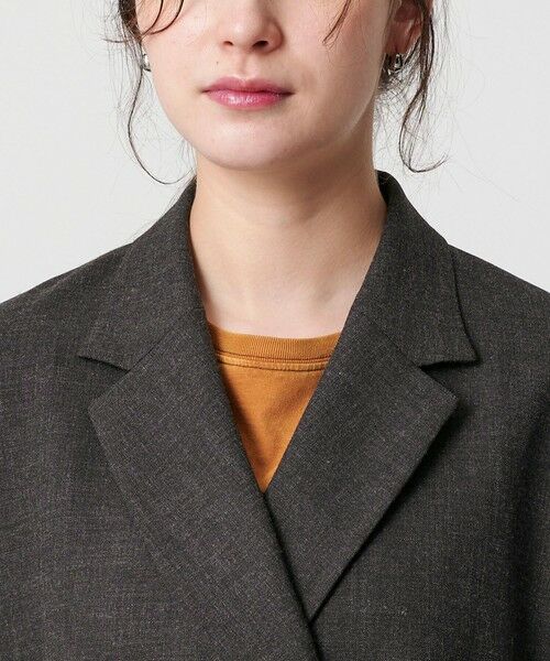 BEAUTY&YOUTH UNITED ARROWS / ビューティー&ユース ユナイテッドアローズ テーラードジャケット | 【WEB限定 Wardrobe DAILY MINIMAL】ウールライク メランジダブルジャケット ウォッシャブル | 詳細17