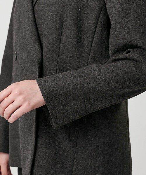 BEAUTY&YOUTH UNITED ARROWS / ビューティー&ユース ユナイテッドアローズ テーラードジャケット | 【WEB限定 Wardrobe DAILY MINIMAL】ウールライク メランジダブルジャケット ウォッシャブル | 詳細18