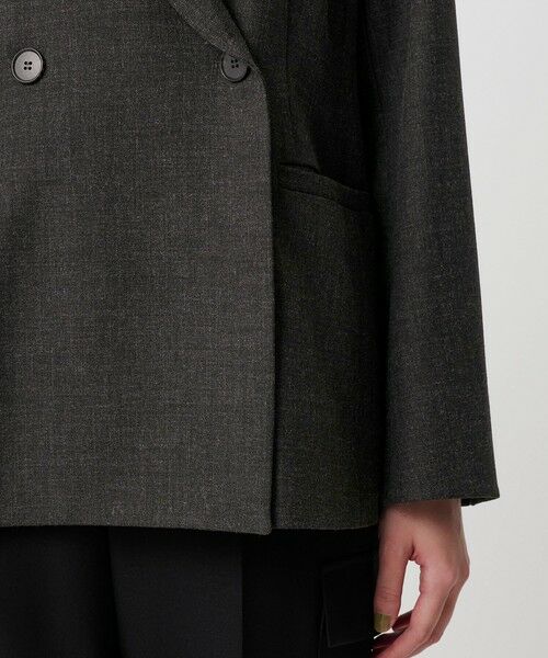 BEAUTY&YOUTH UNITED ARROWS / ビューティー&ユース ユナイテッドアローズ テーラードジャケット | 【WEB限定 Wardrobe DAILY MINIMAL】ウールライク メランジダブルジャケット ウォッシャブル | 詳細19