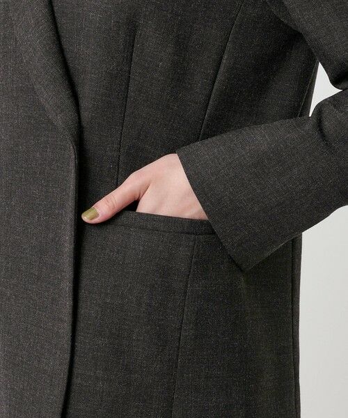 BEAUTY&YOUTH UNITED ARROWS / ビューティー&ユース ユナイテッドアローズ テーラードジャケット | 【WEB限定 Wardrobe DAILY MINIMAL】ウールライク メランジダブルジャケット ウォッシャブル | 詳細20