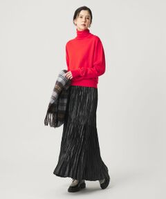 BEAUTY&YOUTH UNITED ARROWS / ビューティー&ユース ユナイテッドアローズ ロング・マキシ丈スカート | ポリエステル チンツプリーツ スカート
