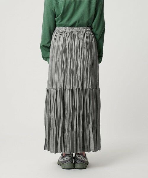 BEAUTY&YOUTH UNITED ARROWS / ビューティー&ユース ユナイテッドアローズ ロング・マキシ丈スカート | ポリエステル チンツプリーツ スカート | 詳細17