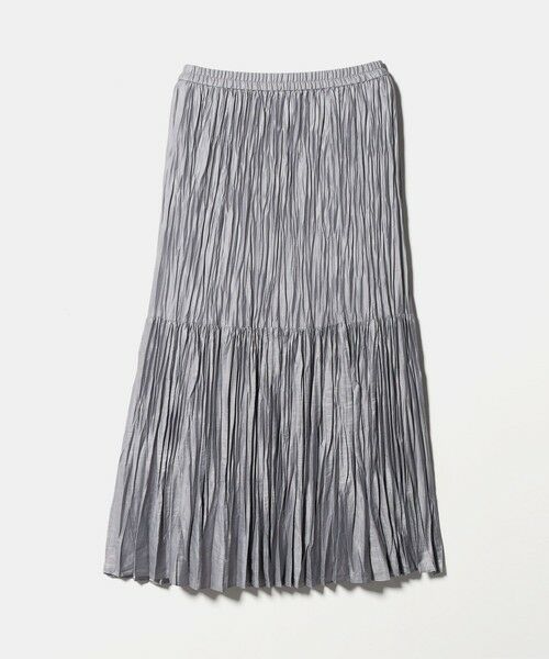 BEAUTY&YOUTH UNITED ARROWS / ビューティー&ユース ユナイテッドアローズ ロング・マキシ丈スカート | ポリエステル チンツプリーツ スカート | 詳細19