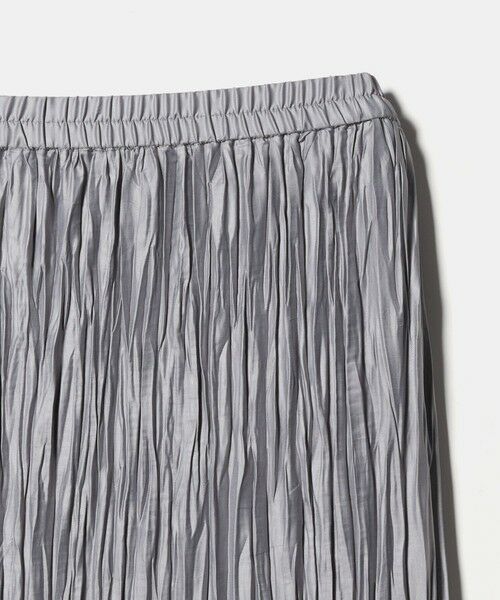 BEAUTY&YOUTH UNITED ARROWS / ビューティー&ユース ユナイテッドアローズ ロング・マキシ丈スカート | ポリエステル チンツプリーツ スカート | 詳細20