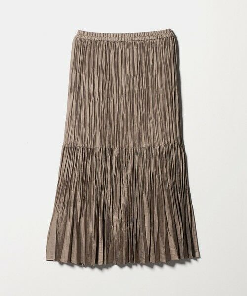 BEAUTY&YOUTH UNITED ARROWS / ビューティー&ユース ユナイテッドアローズ ロング・マキシ丈スカート | ポリエステル チンツプリーツ スカート | 詳細26