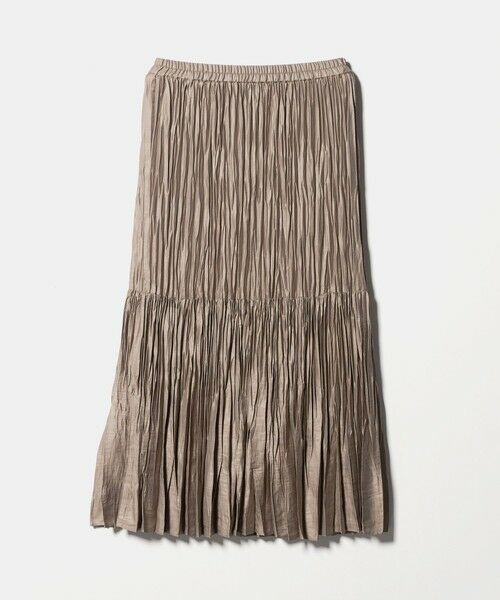 BEAUTY&YOUTH UNITED ARROWS / ビューティー&ユース ユナイテッドアローズ ロング・マキシ丈スカート | ポリエステル チンツプリーツ スカート | 詳細27