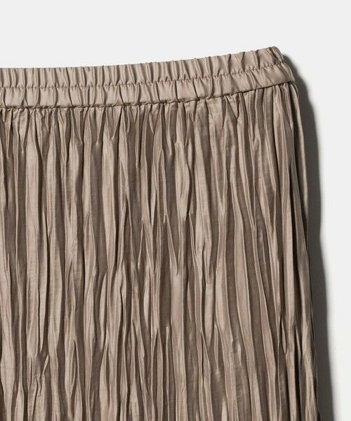 BEAUTY&YOUTH UNITED ARROWS / ビューティー&ユース ユナイテッドアローズ ロング・マキシ丈スカート | ポリエステル チンツプリーツ スカート | 詳細28