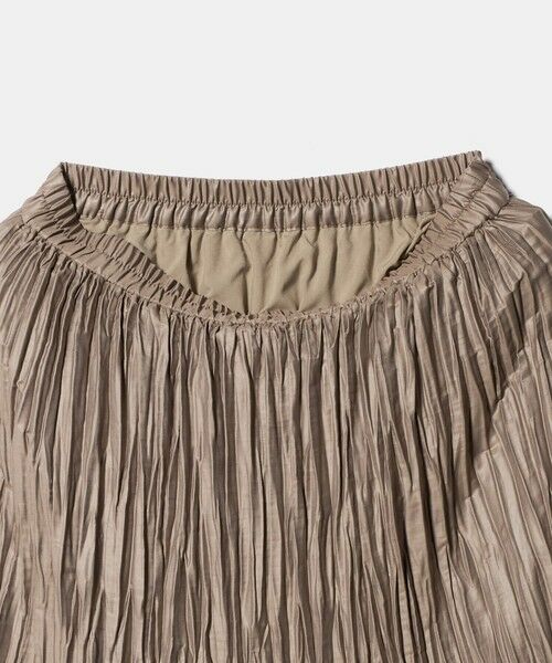 BEAUTY&YOUTH UNITED ARROWS / ビューティー&ユース ユナイテッドアローズ ロング・マキシ丈スカート | ポリエステル チンツプリーツ スカート | 詳細29