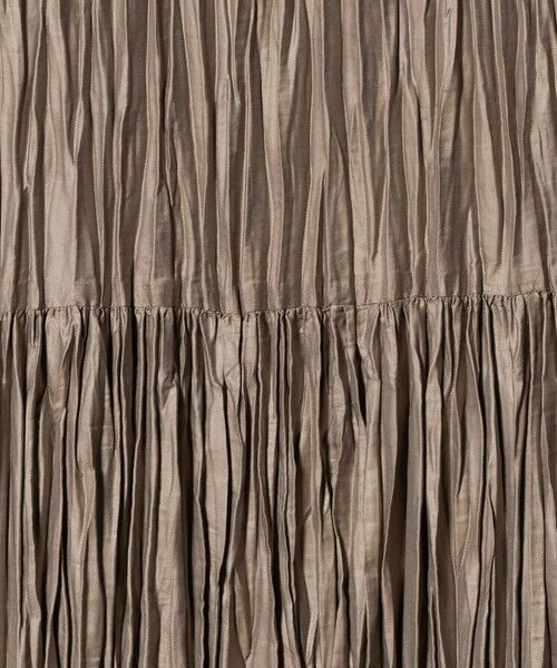 BEAUTY&YOUTH UNITED ARROWS / ビューティー&ユース ユナイテッドアローズ ロング・マキシ丈スカート | ポリエステル チンツプリーツ スカート | 詳細30