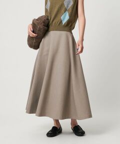 BEAUTY&YOUTH UNITED ARROWS / ビューティー&ユース ユナイテッドアローズ ミニ・ひざ丈スカート | ポリエステルツイル サーキュラースカート ウォッシャブル