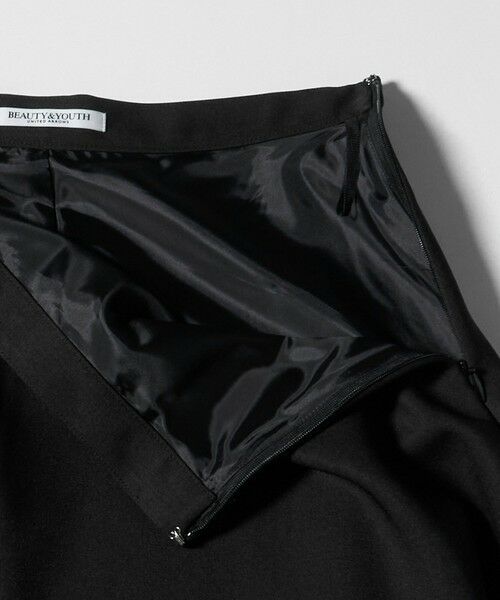 BEAUTY&YOUTH UNITED ARROWS / ビューティー&ユース ユナイテッドアローズ ミニ・ひざ丈スカート | ポリエステルツイル サーキュラースカート ウォッシャブル | 詳細6