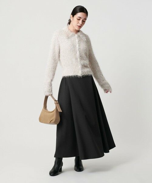 BEAUTY&YOUTH UNITED ARROWS / ビューティー&ユース ユナイテッドアローズ ミニ・ひざ丈スカート | ポリエステルツイル サーキュラースカート ウォッシャブル | 詳細4