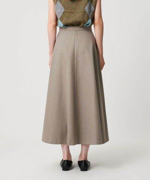 BEAUTY&YOUTH UNITED ARROWS / ビューティー&ユース ユナイテッドアローズ ミニ・ひざ丈スカート | ポリエステルツイル サーキュラースカート ウォッシャブル | 詳細13