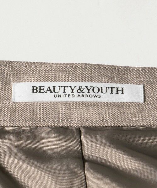 BEAUTY&YOUTH UNITED ARROWS / ビューティー&ユース ユナイテッドアローズ ミニ・ひざ丈スカート | ポリエステルツイル サーキュラースカート ウォッシャブル | 詳細20