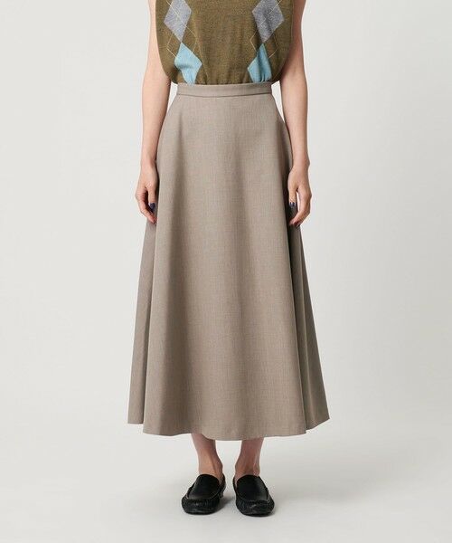 BEAUTY&YOUTH UNITED ARROWS / ビューティー&ユース ユナイテッドアローズ ミニ・ひざ丈スカート | ポリエステルツイル サーキュラースカート ウォッシャブル | 詳細11