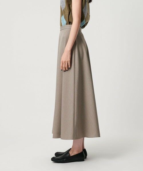 BEAUTY&YOUTH UNITED ARROWS / ビューティー&ユース ユナイテッドアローズ ミニ・ひざ丈スカート | ポリエステルツイル サーキュラースカート ウォッシャブル | 詳細12