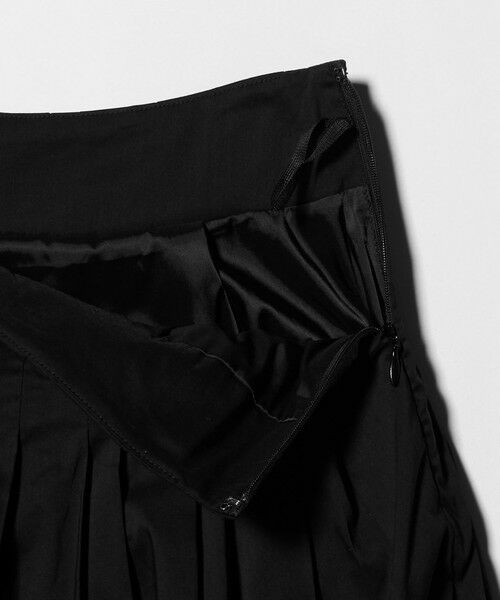 BEAUTY&YOUTH UNITED ARROWS / ビューティー&ユース ユナイテッドアローズ ロング・マキシ丈スカート | ポリエステルコットン タックフレアスカート | 詳細6