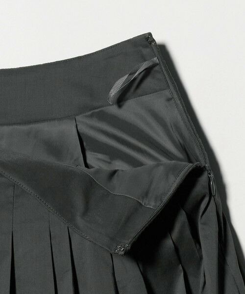 BEAUTY&YOUTH UNITED ARROWS / ビューティー&ユース ユナイテッドアローズ ロング・マキシ丈スカート | ポリエステルコットン タックフレアスカート | 詳細13